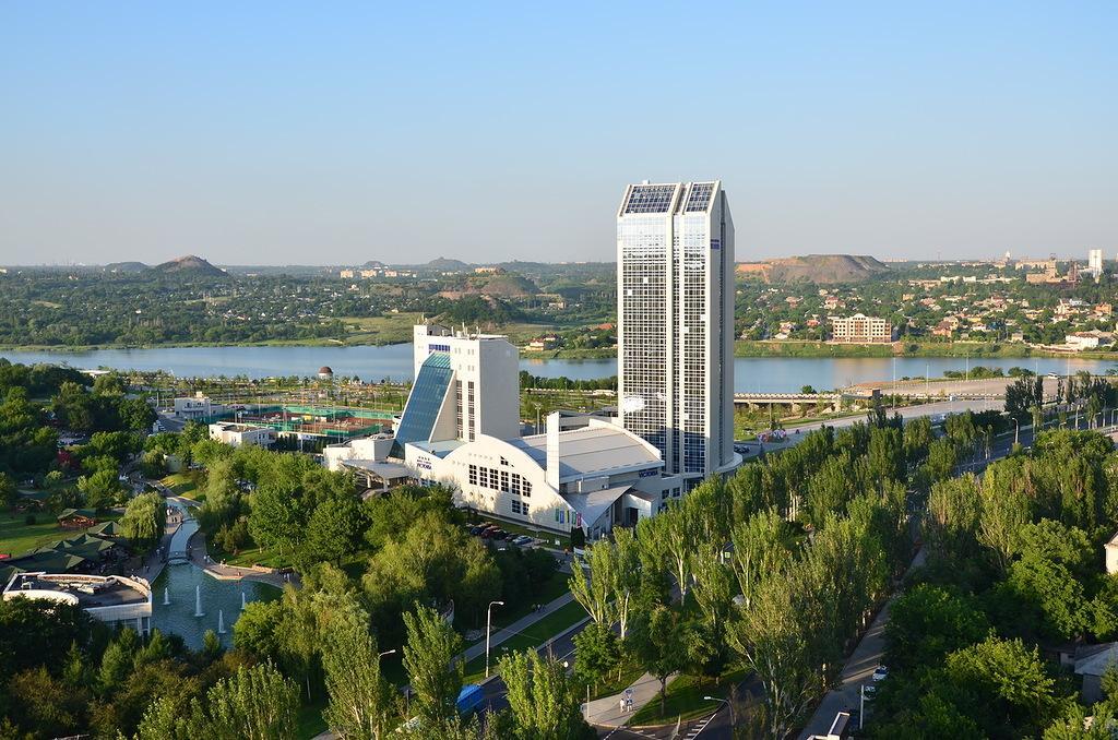 Victoria Hotel Center Donetsk Ngoại thất bức ảnh